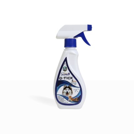 Incredible Alpha D-TICK Spray – 6-Month Protection Against Ticks & Fleas for Dogs & Cats