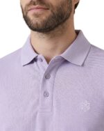 Maxx Men's Light Lavender Polo - 100% Combed Cotton Pique Top - Image 3