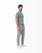 Men's Single Jersey Crew Neck with Chest print - Image 4