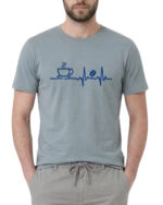 Men's Single Jersey Crew Neck with Chest print - Image 3