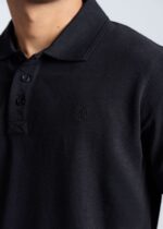 Maxx Men's Black Polo Shirt - Premium 100% Combed Cotton Pique Top - Image 3