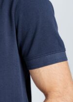 Maxx Men's Navy Blue Polo Shirt - 100% Combed Cotton Pique Slim Fit - Image 4