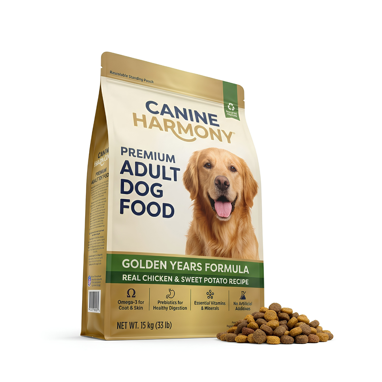 Premium Adult Dry Dog Food (3kg) - Image 2