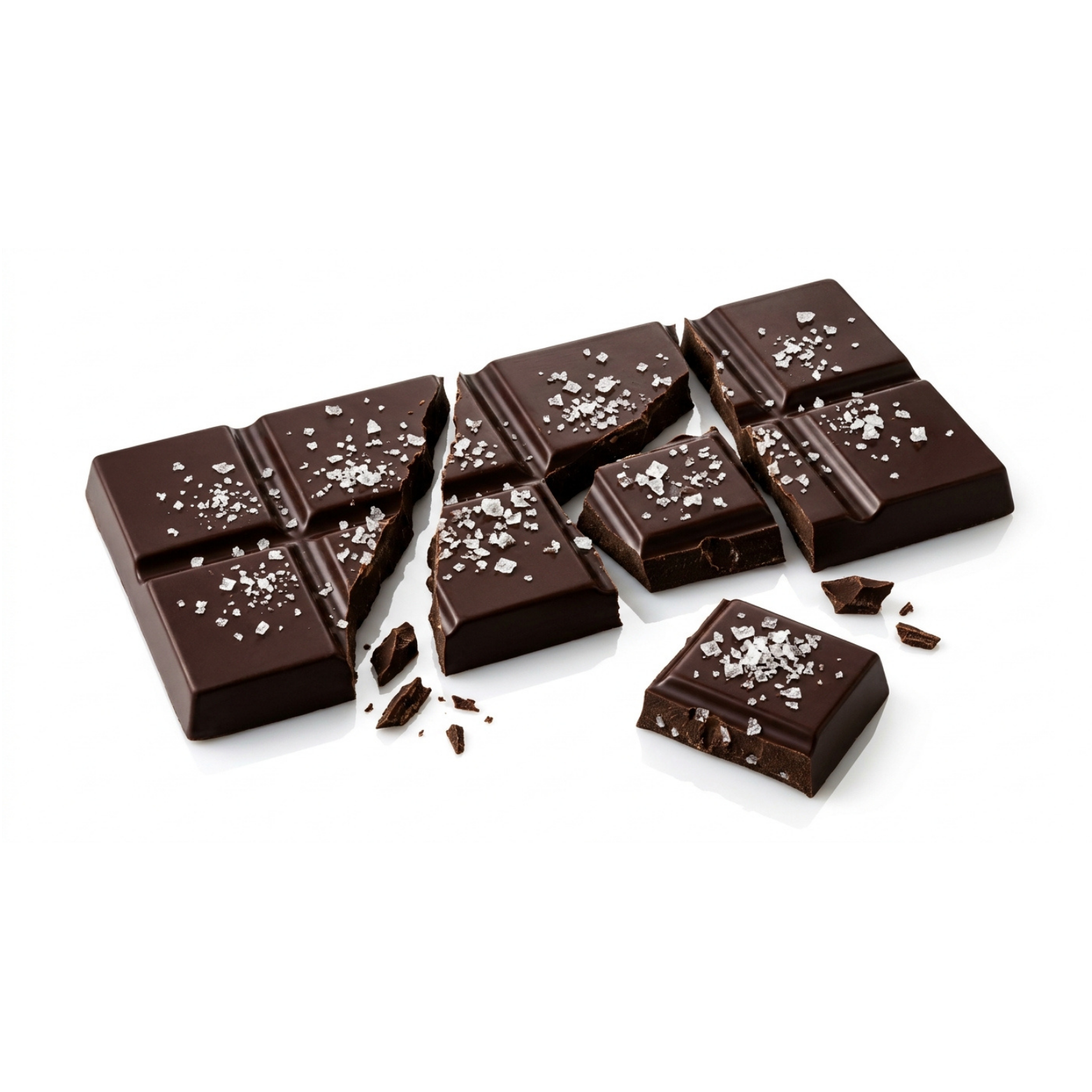 Artisanal Dark Chocolate Sea Salt Bar (100g)